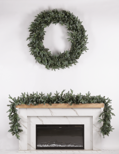 Jackson Fir Garland, (9’L/14'W)