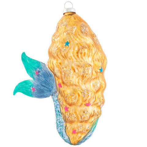 Sea Siren Glass Ornament