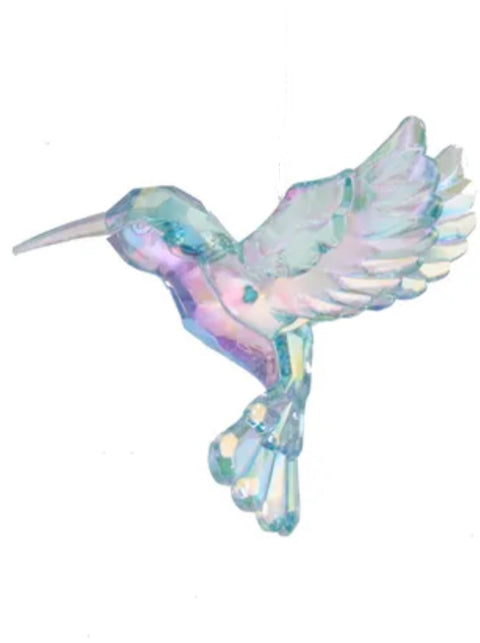 Iridescent Hummingbird Ornaments