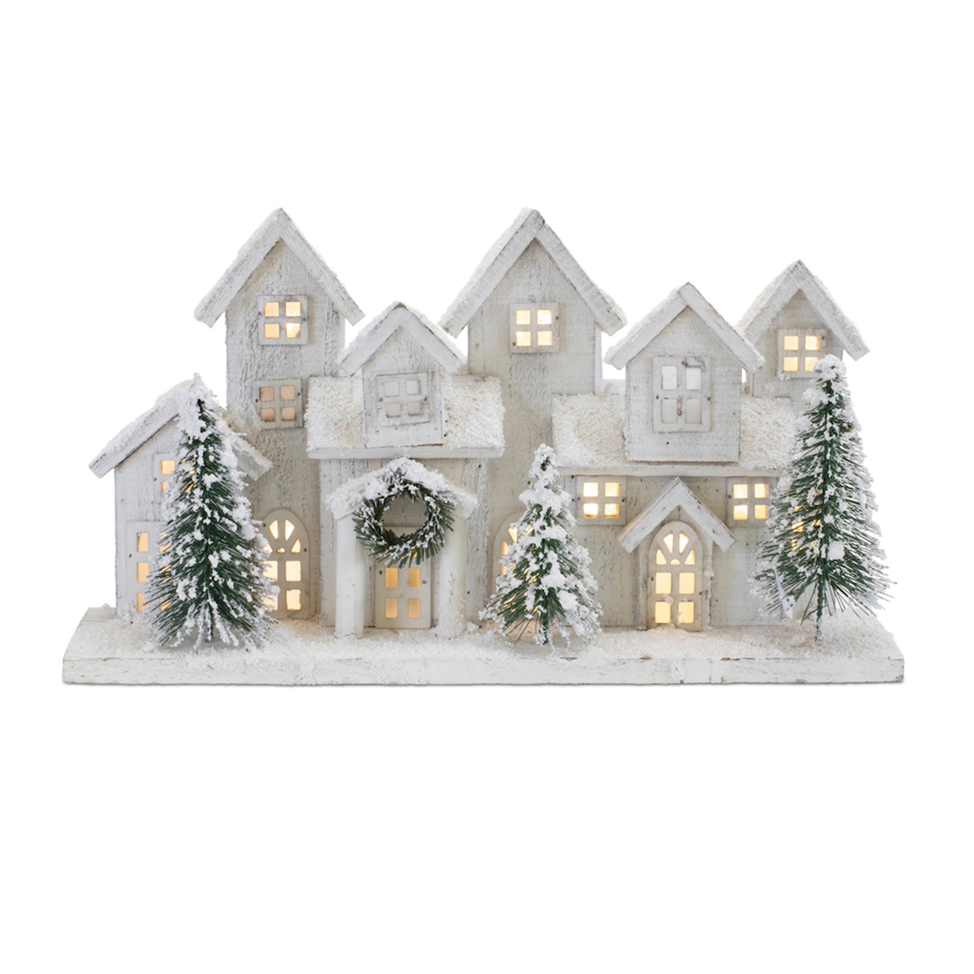 Wood PVC LED Houses, 17