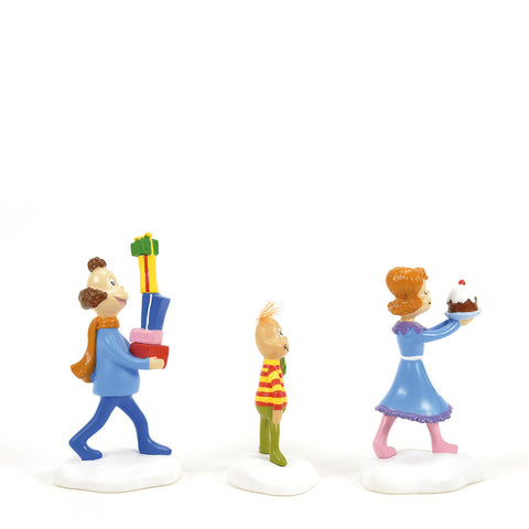 Grinch Village - Who Friends & Neighbors, 5" (Set of 3)