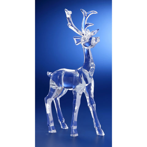 Standing Deer Figurine, Acrylic, 17"