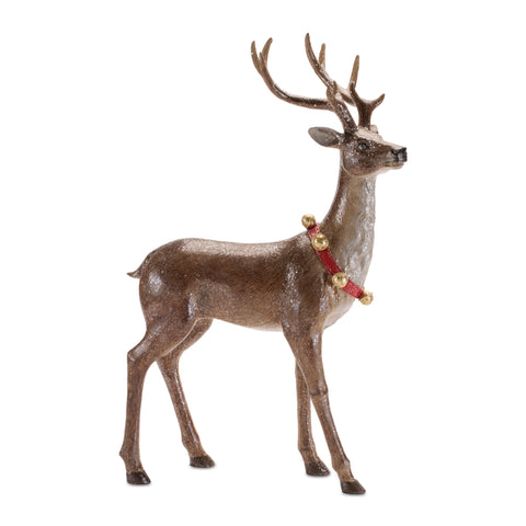 Resin Deer Figurine, 11.5 - 17" (2 styles - sold individually)