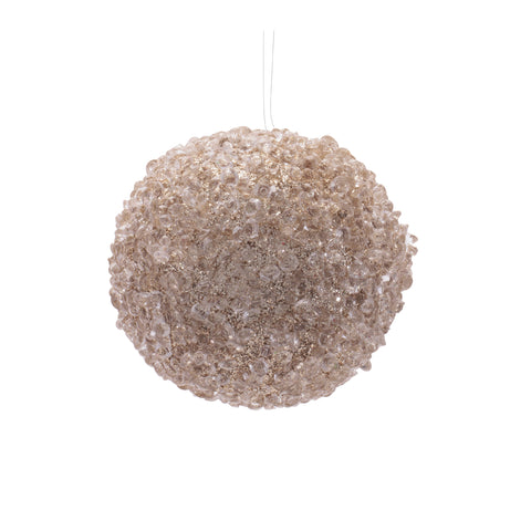 Acrylic Ball Ornaments, 4 - 5" (Set of 2)
