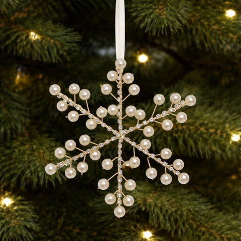Snowflake Ornament, 7"