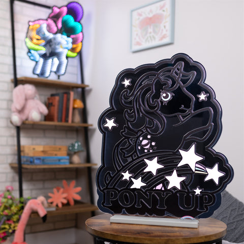 Hasbro Pony Up Infinity Light w/UL Plug, 24", Acrylic