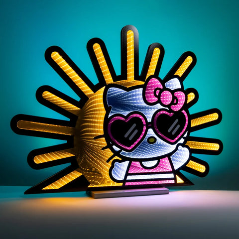Hello Kitty Sunshine Infinity Light, Acrylic, W/ UL Plug, 24.5"