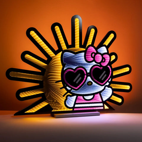 Hello Kitty Sunshine Infinity Light, Acrylic, W/ UL Plug, 24.5"