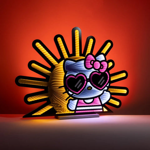 Hello Kitty Sunshine Infinity Light, Acrylic, W/ UL Plug, 24.5"