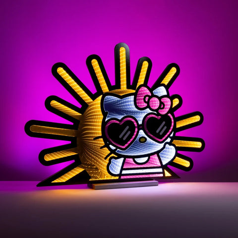 Hello Kitty Sunshine Infinity Light, Acrylic, W/ UL Plug, 24.5"