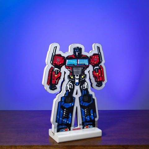 Hasbro Transformers Optimus Prime Infinity Light, Acrylic, 10.5"