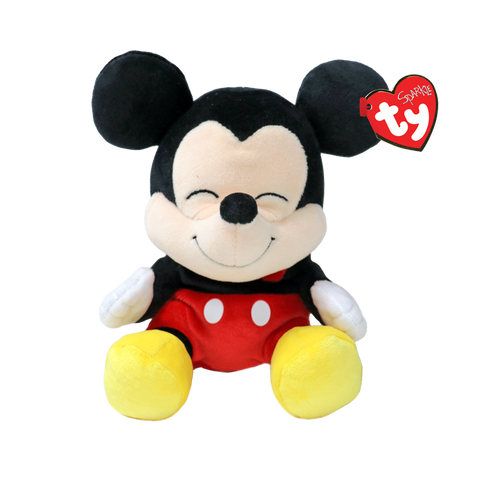 Ty Beanie Babies MICKEY MOUSE (Small, 8")