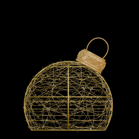 Large Ornament Struct, LED Lit, 8ft