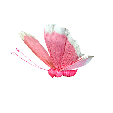 Butterfly Figurine, 21.5" (Light Pink)