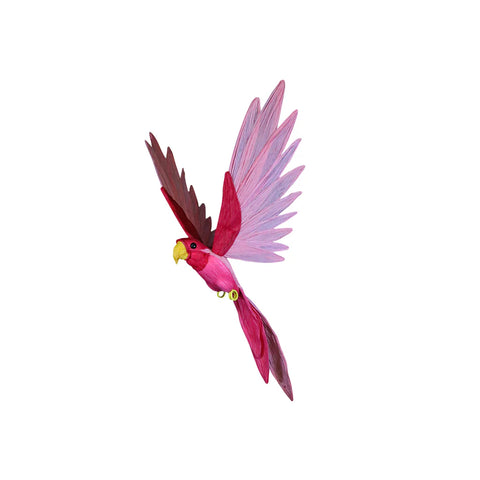 Large Bird Figurine, 17.75" (Pink)