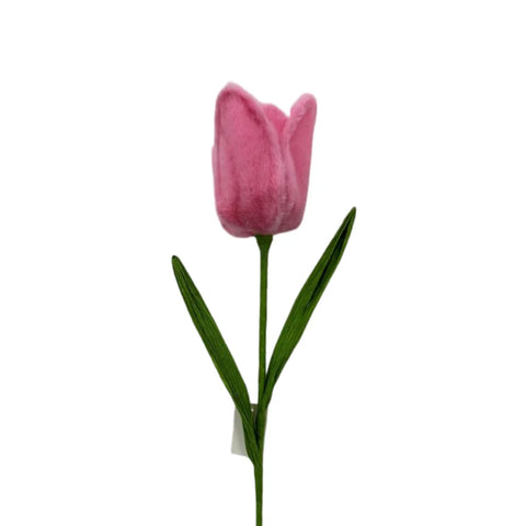 Tulip Spray, 31.5" (Pink)