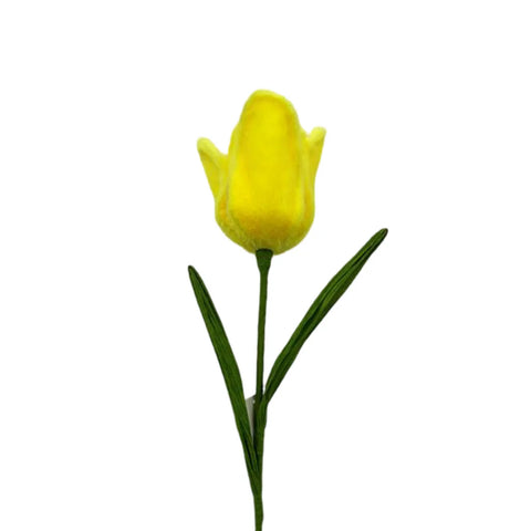 Tulip Spray, 31.5" (Yellow)