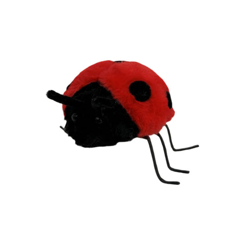 Ladybug Figurine, 6" (Red Black)