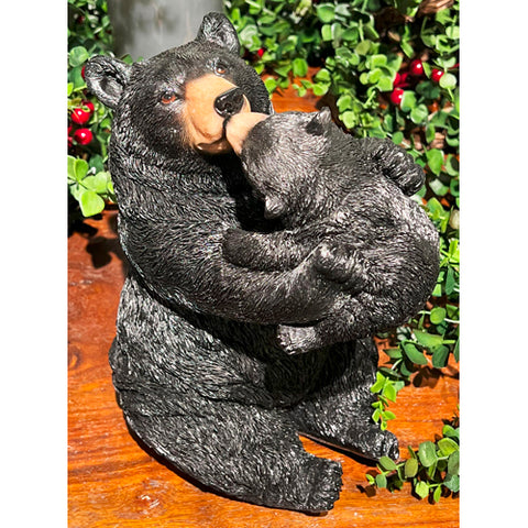 Kissing Black Bears, 10.7"