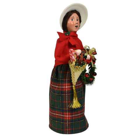 Sweets Family Woman Caroler Figurine, 13"