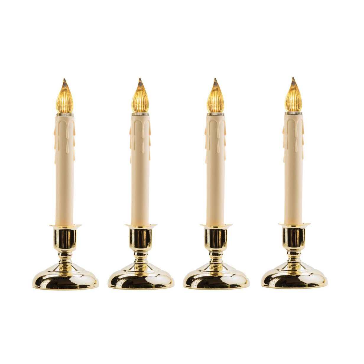 Cape Cod Brass LED Bulb Candle W/ Timer, 9