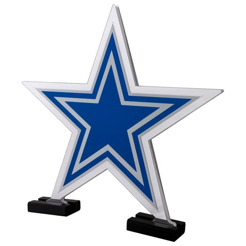 Dallas Cowboys LED Infinity Logo Light, Acrylic, w/UL Plug, 14.5"