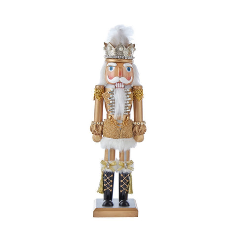 Gold Nutcracker Figurine, 15" (2 styles - sold individually)