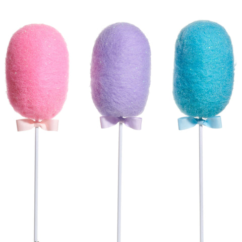 Cotton Candy Pick, 17" (3 styles - sold individually)