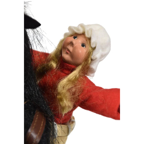 Krampus with Children Caroler Figurine, 13"