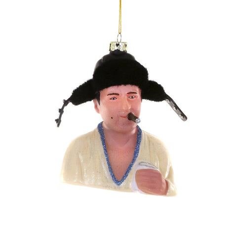 Glass Cousin Eddy Ornament, 4.5"