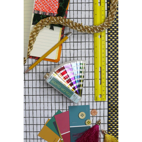 Glass Designer's Color Guide Ornament, 4.5"