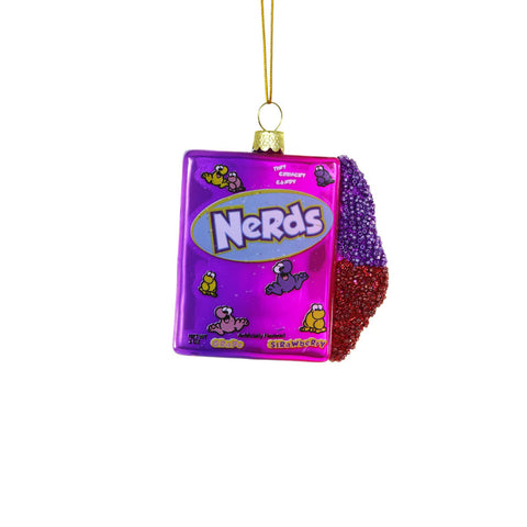 Glass Tingy Tangy Crunchy Candy Ornament, 3.5"