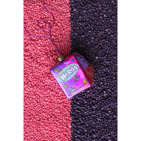 Glass Tingy Tangy Crunchy Candy Ornament, 3.5"