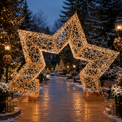 Giant Stargate, LED Lit, 13ft