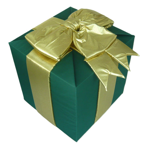 Gift Box with Gold Bow, various sizes and colors