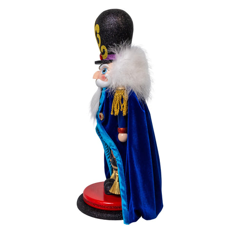 Hollywood Nutcrackers™ Elegant Blue & Red Nutcracker Figurine, 18"