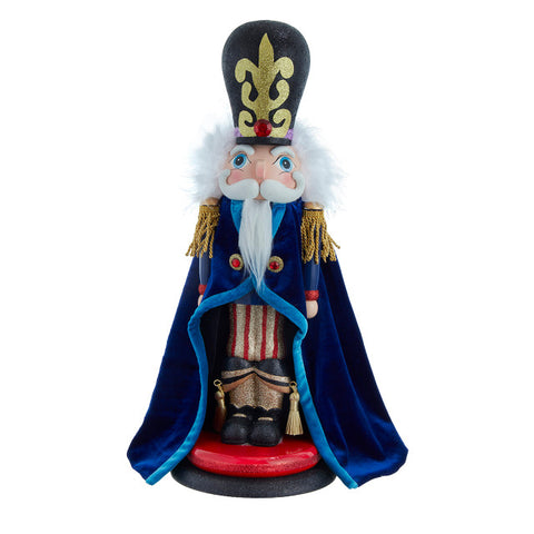 Hollywood Nutcrackers™ Elegant Blue & Red Nutcracker Figurine, 18"