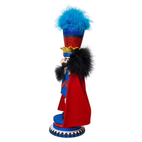Hollywood Nutcrackers™ Red & Blue King Nutcracker Figurine, 15"