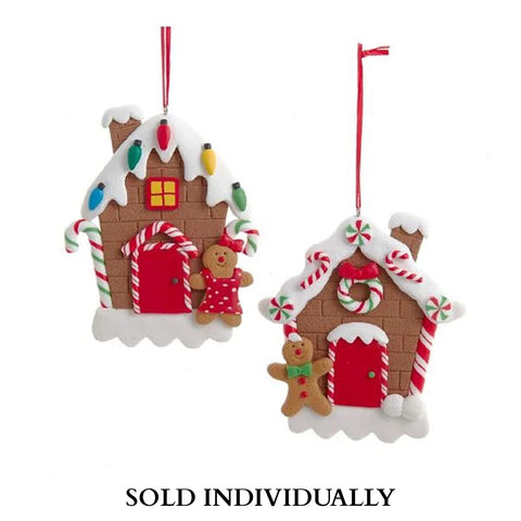 Gingerbread House Ornament (sold individually)