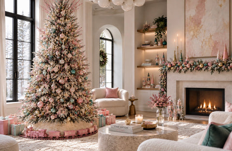 Neon Flocked Christmas