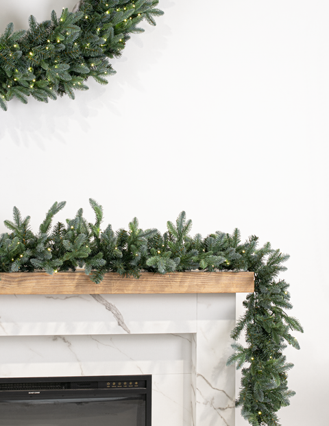 Jackson Fir Garland, (9’L/14'W)