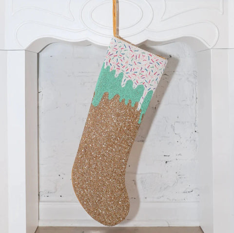 Candyland Christmas - Ice Cream Drip Stocking (ITES x Sami Riccioli)