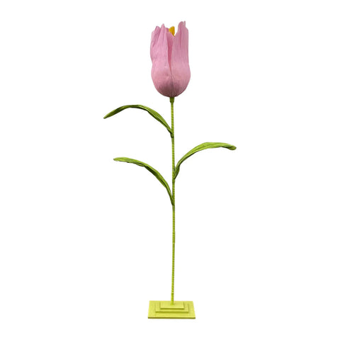 Giant Tulip W/ Stand, 8' (Pink)