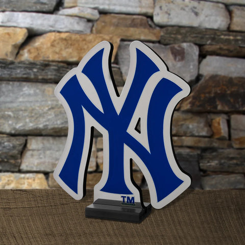 New York Yankees LED Infinity Logo Light, Acrylic, w/UL Plug, 7-14"