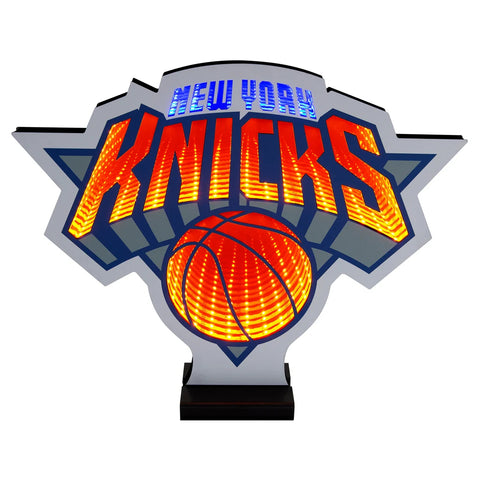 New York Knicks LED Infinity Logo Light, Acrylic, w/UL Plug, 14"