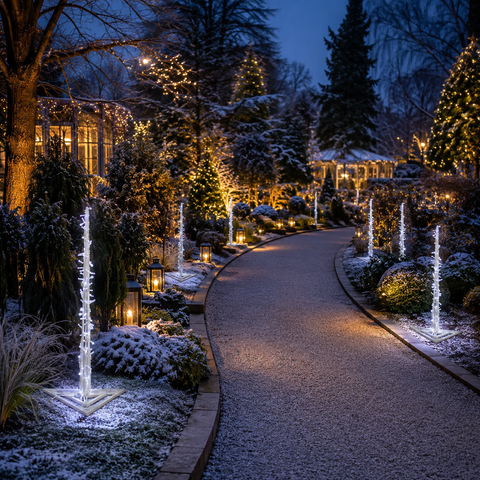 Ice Thorns, LED Lit, 47" to 236"