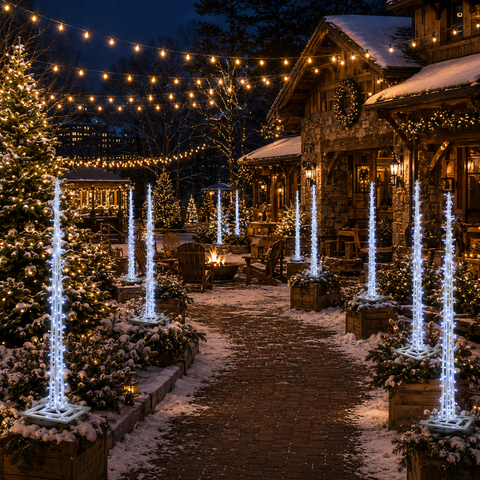 Ice Thorns, LED Lit, 47" to 236"