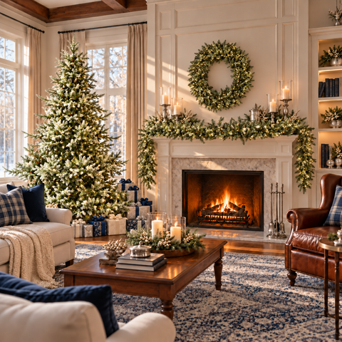 Jackson Fir Tree, LED Lit, 9'