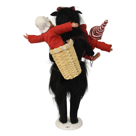 Krampus with Children Caroler Figurine, 13"