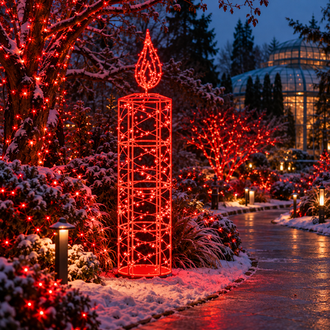 LED Candle Struct Decoration, 79" (5 styles - sold individually)
